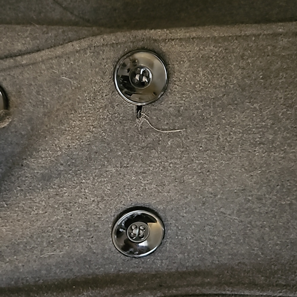 Gray Wool Winter Coat - image 3